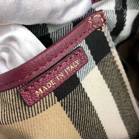 BURBERRY Medium Banner tote bag 0221 Burgendy