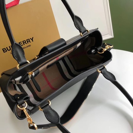 BURBERRY Medium Banner tote bag 0221 black