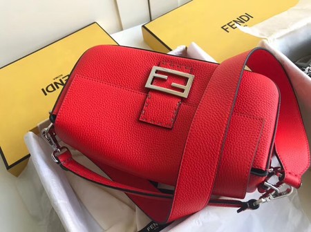 Fendi BAGUETTE Shoulder Bag 8BR600 red