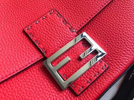 Fendi BAGUETTE Shoulder Bag 8BR600 red