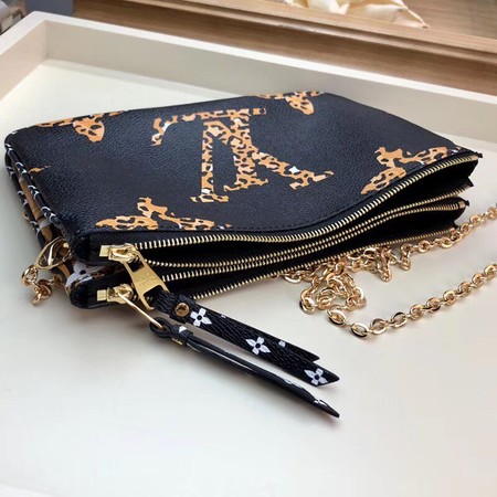 Louis Vuitton POCHETTE DOUBLE ZIP Chain Bag M67561