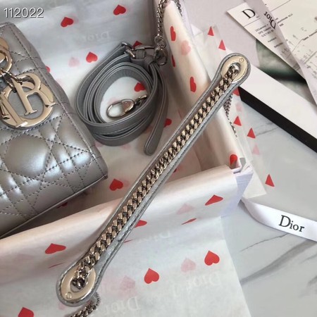 MINI LADY DIOR-TAS VAN LAMSLEER M15P grey