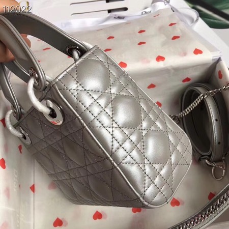 MINI LADY DIOR-TAS VAN LAMSLEER M15P grey