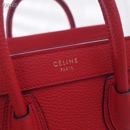 CELINE NANO LUGGAGE BAG IN LAMINATED LAMBSKIN 189244-12