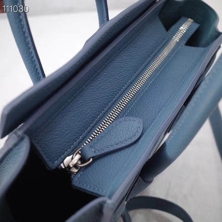 CELINE NANO LUGGAGE BAG IN LAMINATED LAMBSKIN 189244-20