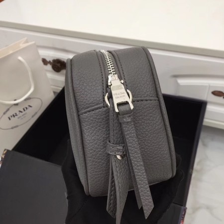 Prada Calf leather shoulder bag 1841 grey