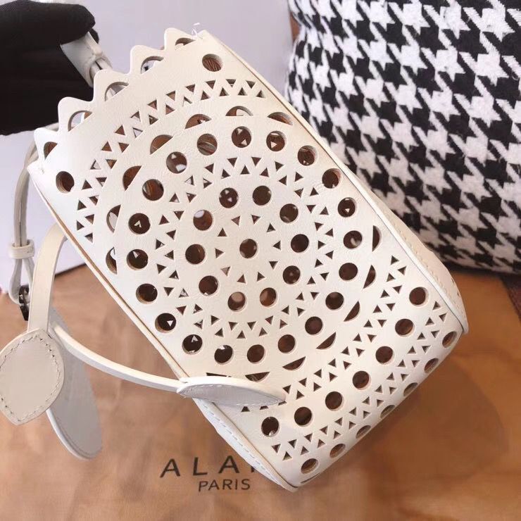 Alaia Openwork Original Leather Tote Bag A3659