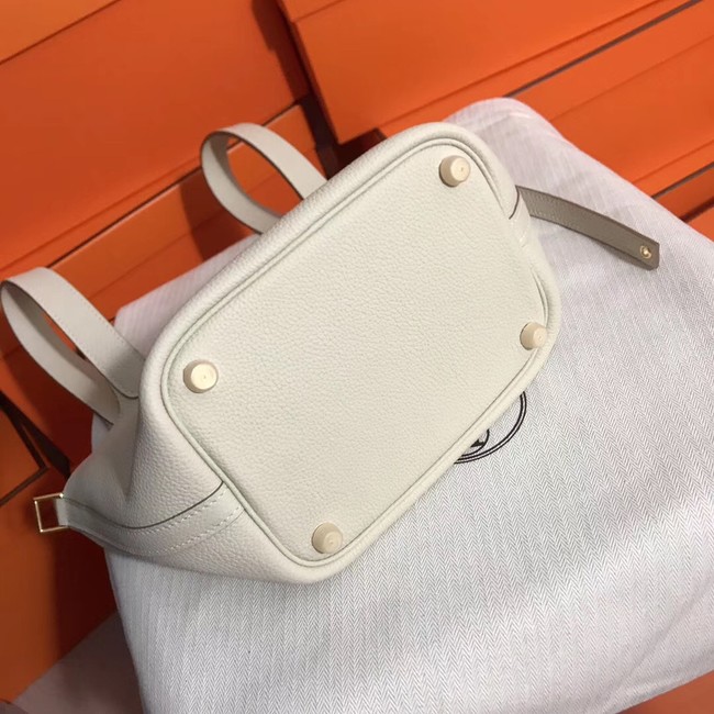 Hermes Picotin Lock PM Bags Original Leather H8688 white