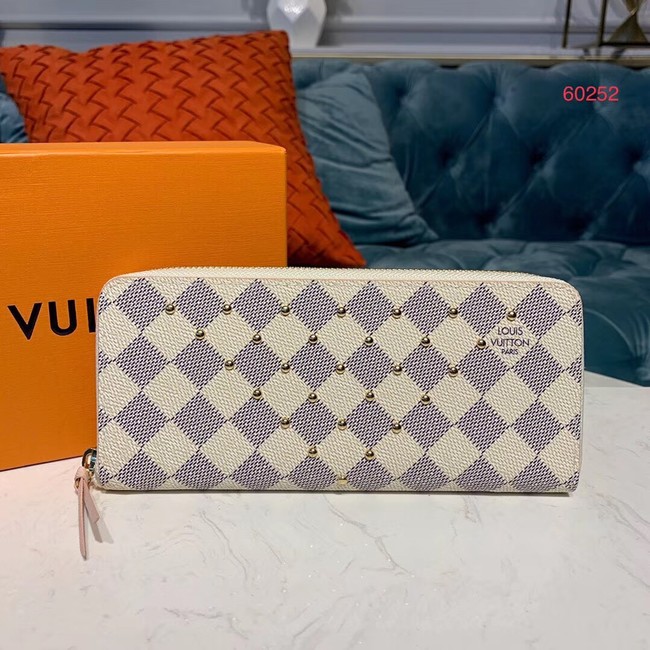 Louis Vuitton CLEMENCE WALLET N60252 Rose Ballerine Pink