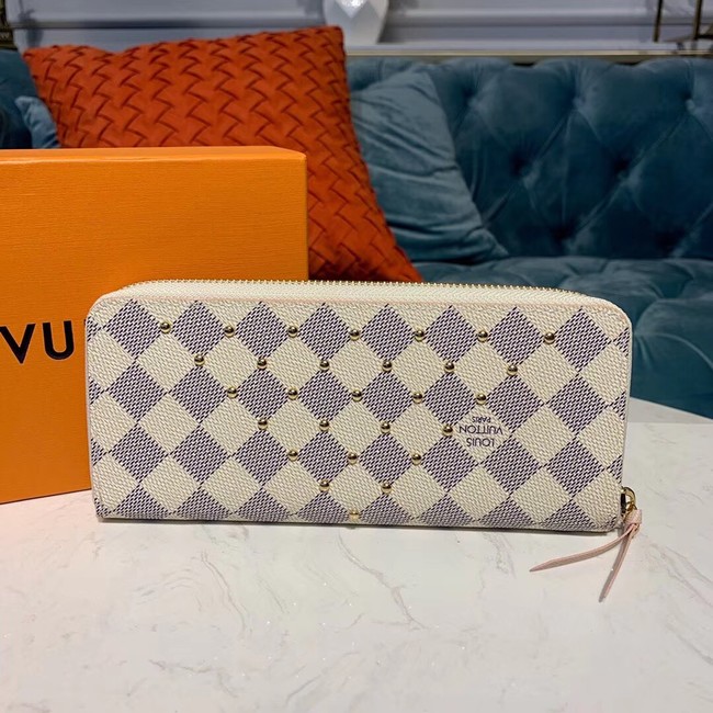 Louis Vuitton CLEMENCE WALLET N60252 Rose Ballerine Pink