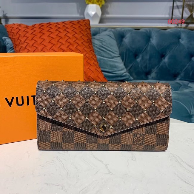 Louis Vuitton SARAH WALLET N60249 Rose Ballerine Pink