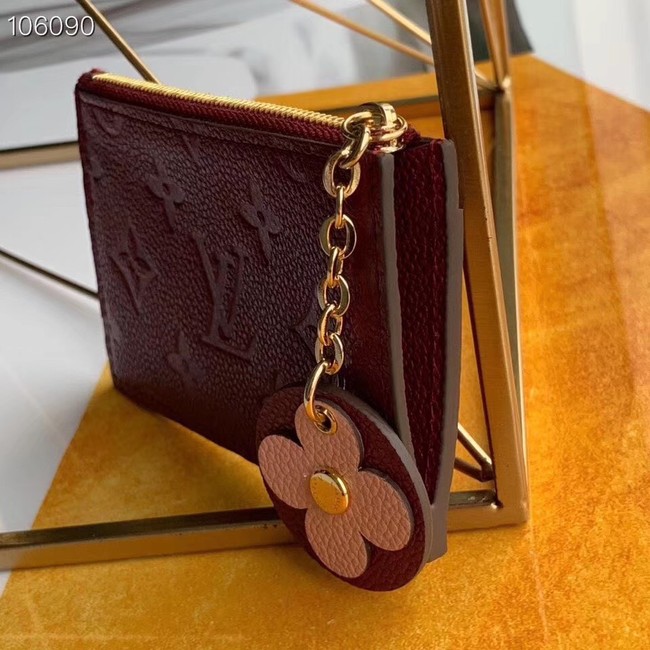 Louis Vuitton ZIPPED CARD HOLDER M68338 purplish