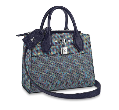 Louis Vuitton CITY STEAMER MINI M55469 Blue