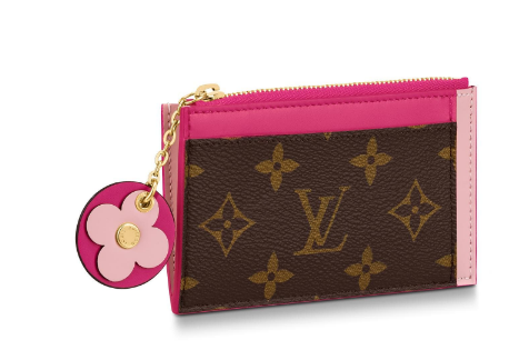 Louis vuitton Zipper clip M67494 rose