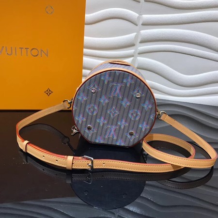 Louis Vuitton Cannes Blue Monogram Pop Print Original Leather M55457 Blue&Apricot