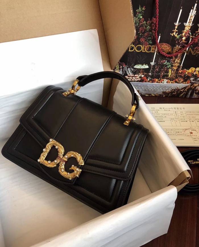 Dolce & Gabbana Origianl Leather Bag 4916 Black