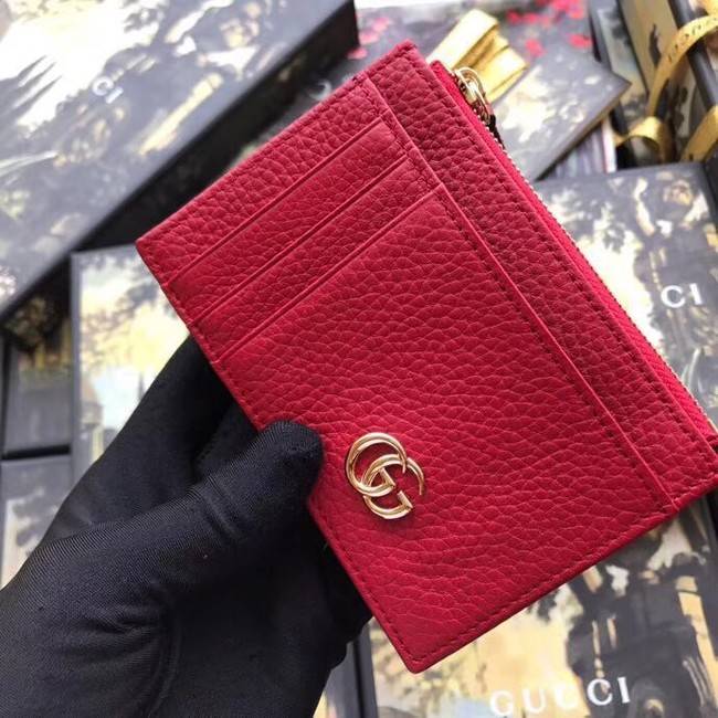 Gucci Card Holder 574804 Red