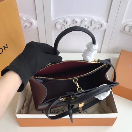 Louis Vuitton Original Leather CITY STEAMER PM M55062 Black&Wine