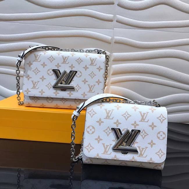 Louis Vuitton Original Leather TWIST M50332 White