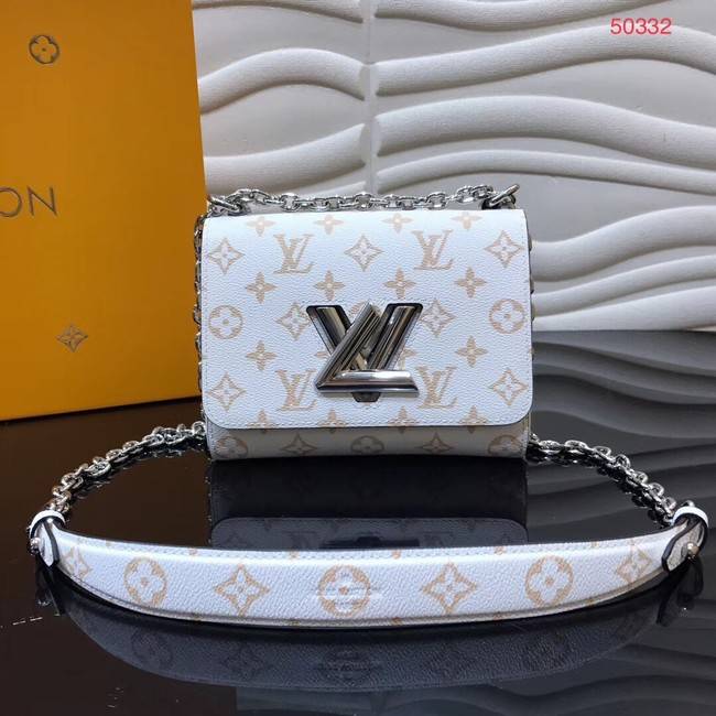 Louis Vuitton Original Leather TWIST M50332 White