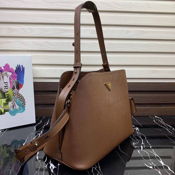 Prada Matinee handbag 1BA249 Brown