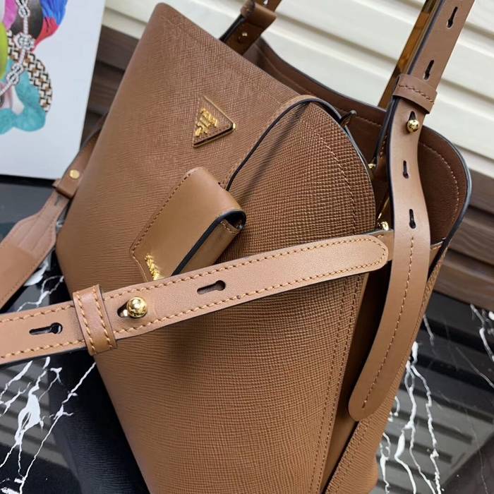 Prada Matinee handbag 1BA249 Brown