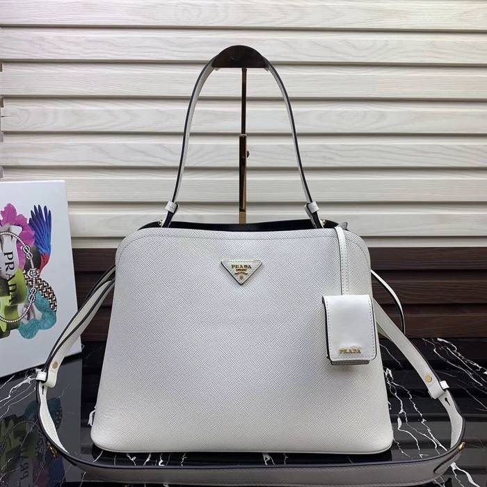 Prada Matinee handbag 1BA249 White