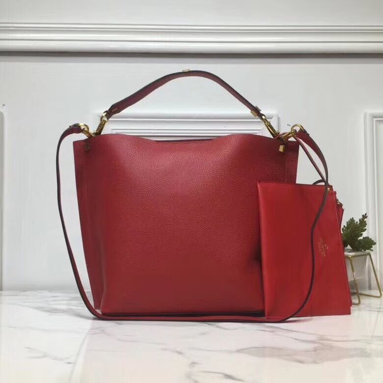 VALENTINO Origianl Leather Bag V0008 Red