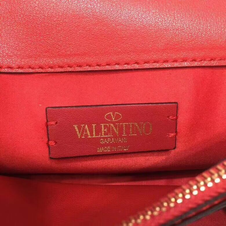 VALENTINO Origianl Leather Bag V0009 Red