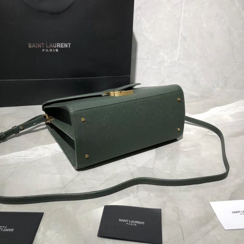 Yves Saint Laurent Original Leather Bag Y578000 Green