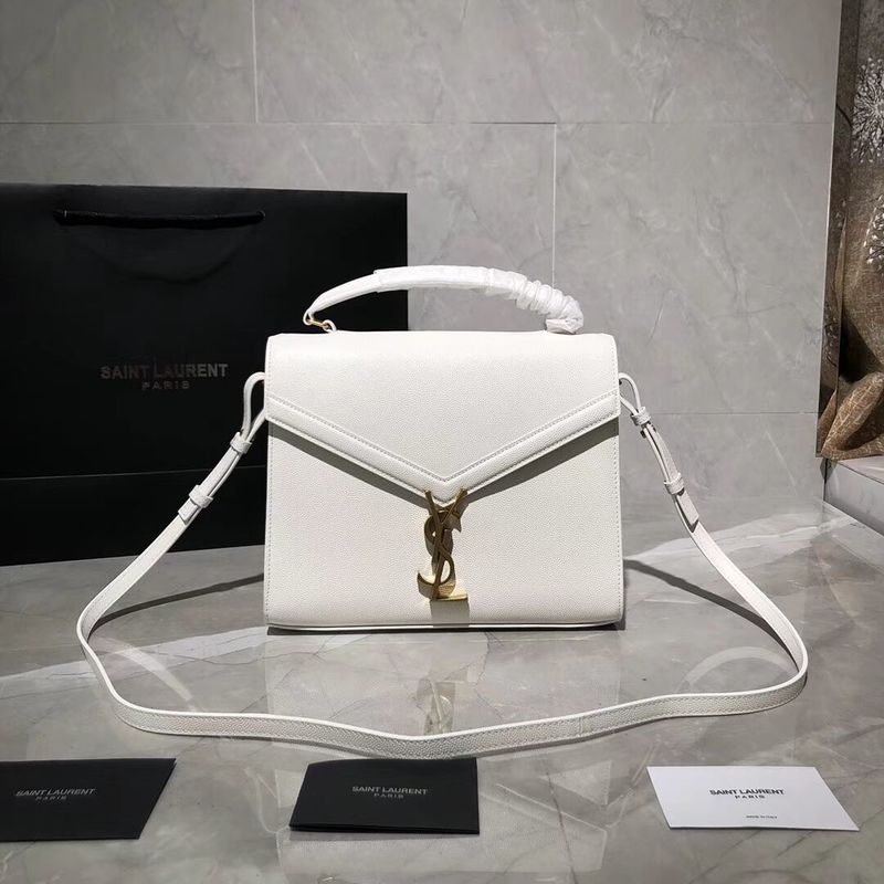 Yves Saint Laurent Original Leather Bag Y578000 White