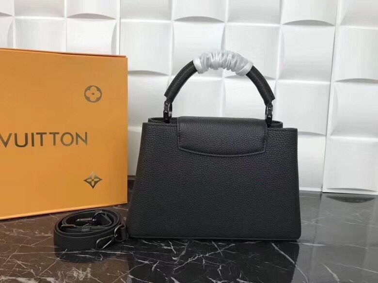 Louis Vuitton original Elegant Capucines BB Bags M94517 Black