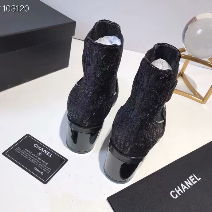 Chanel Shoes CH2536JYX-4 Black