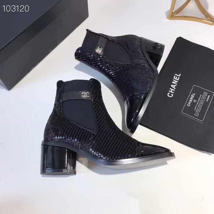 Chanel Shoes CH2536JYX-4 Black