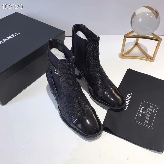 Chanel Shoes CH2536JYX-4 Black