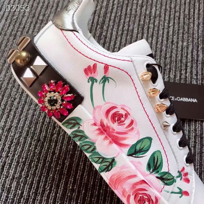 Dolce & Gabbana Flower Shoes DG437FDC-1