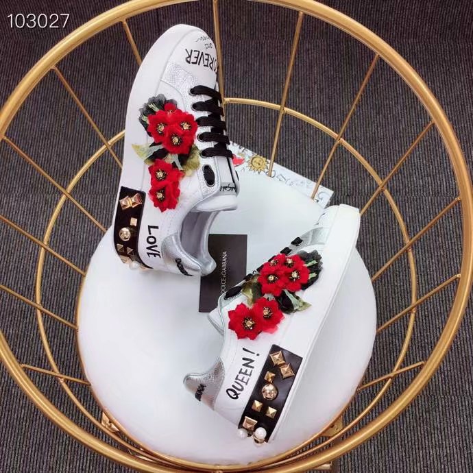 Dolce & Gabbana Flower Shoes DG441FDC-1