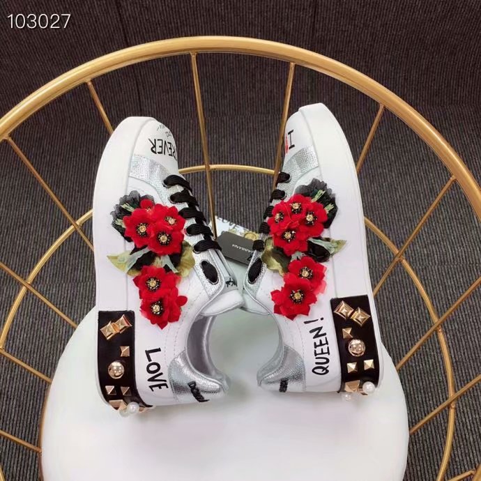 Dolce & Gabbana Flower Shoes DG441FDC-1