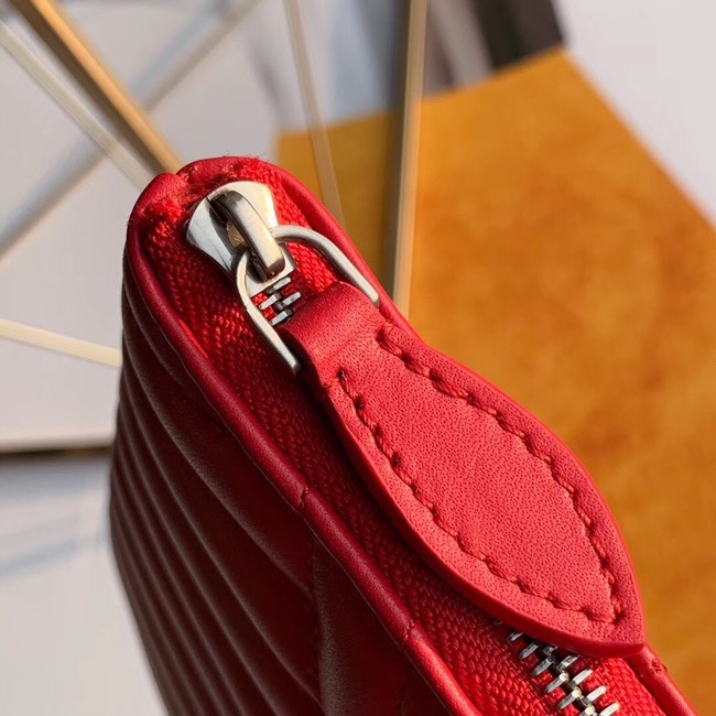 Louis Vuitton NEW WAVE Zipper Clutch bag M67500 red