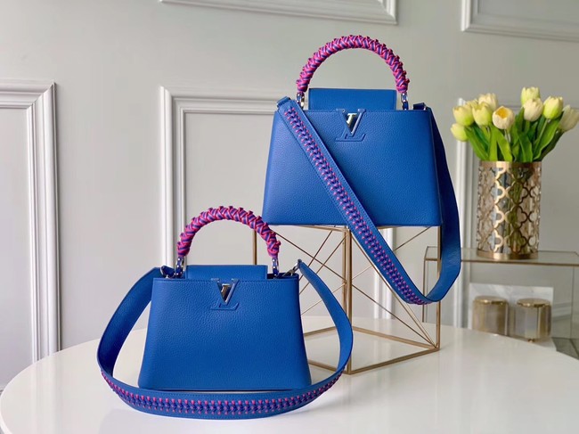 Louis Vuitton CAPUCINES BB M55236 blue