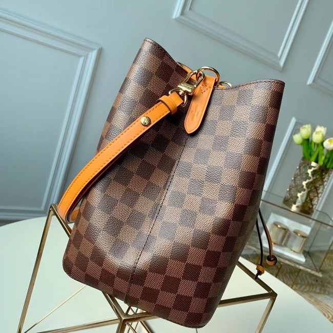 Louis Vuitton Damier Ebene NEONOE N40198 yellow