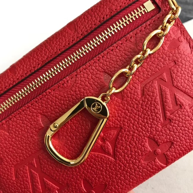 Louis Vuitton card holder N60633 red