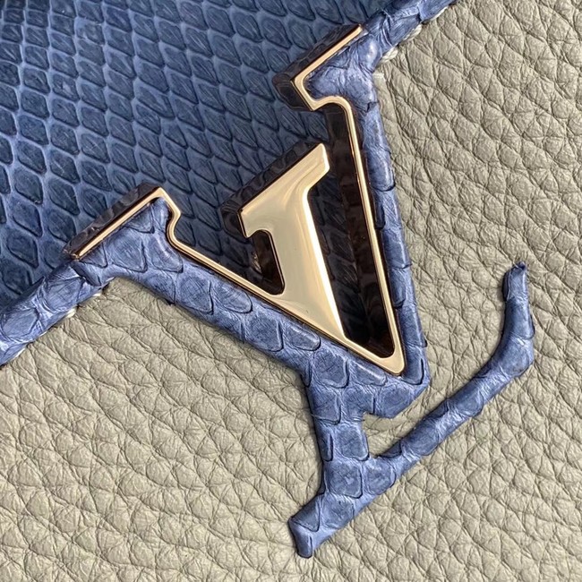 Louis vuitton CAPUCINES M42259 Bleu Gris