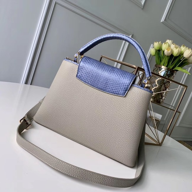 Louis vuitton CAPUCINES M42259 Bleu Gris