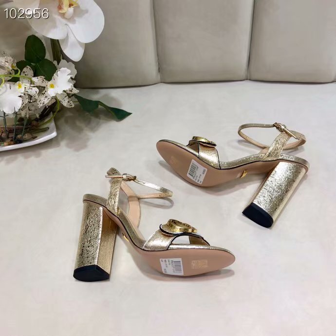 Gucci 10CM High Heels Shoes GG1559BL-1