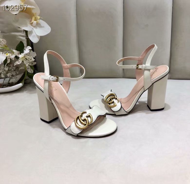 Gucci 10CM High Heels Shoes GG1559BL-2