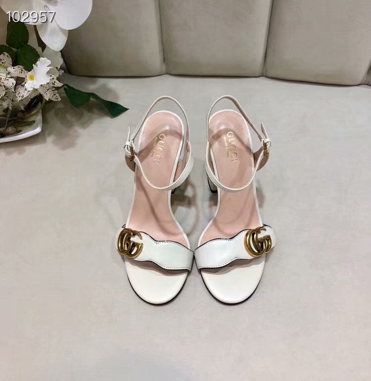 Gucci 10CM High Heels Shoes GG1559BL-2