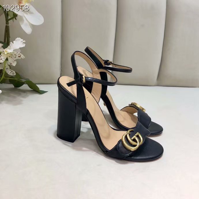 Gucci 10CM High Heels Shoes GG1559BL-3