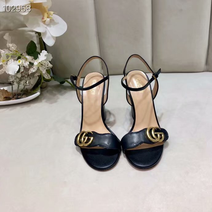 Gucci 10CM High Heels Shoes GG1559BL-3