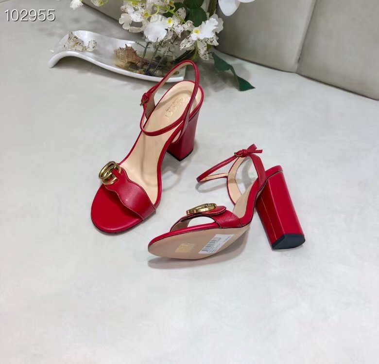 Gucci 10CM High Heels Shoes GG1559BL-4